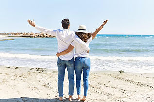 pareja de mediana edad enamorados