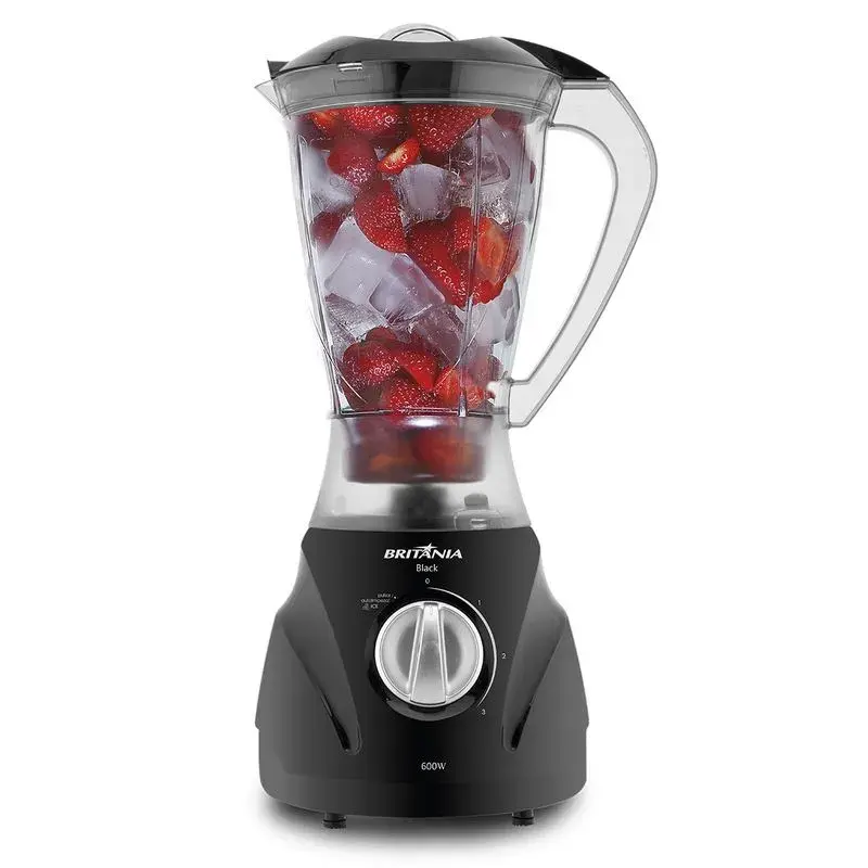 Liquidificador Britânia Diamante V Black 2,1L 220V