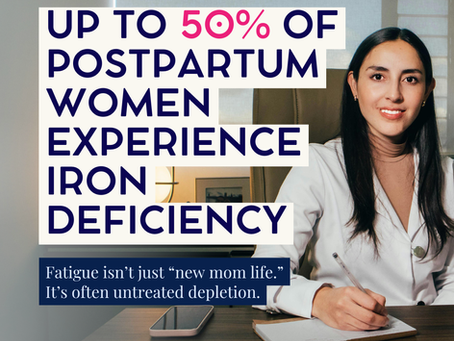 Iron & Postpartum Fatigue: Why Exhaustion Isn’t Always About Sleep