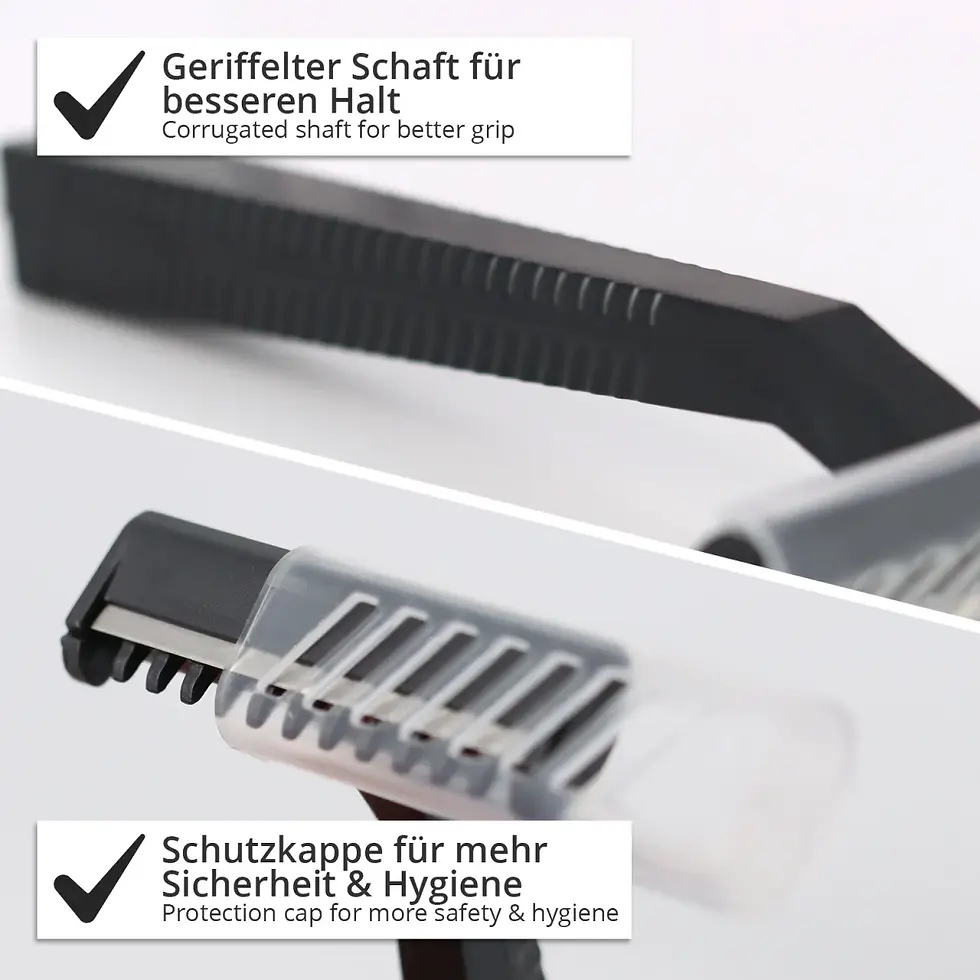 Thumbnail: SWAVGO - Disposable razor - Black 100pcs/box