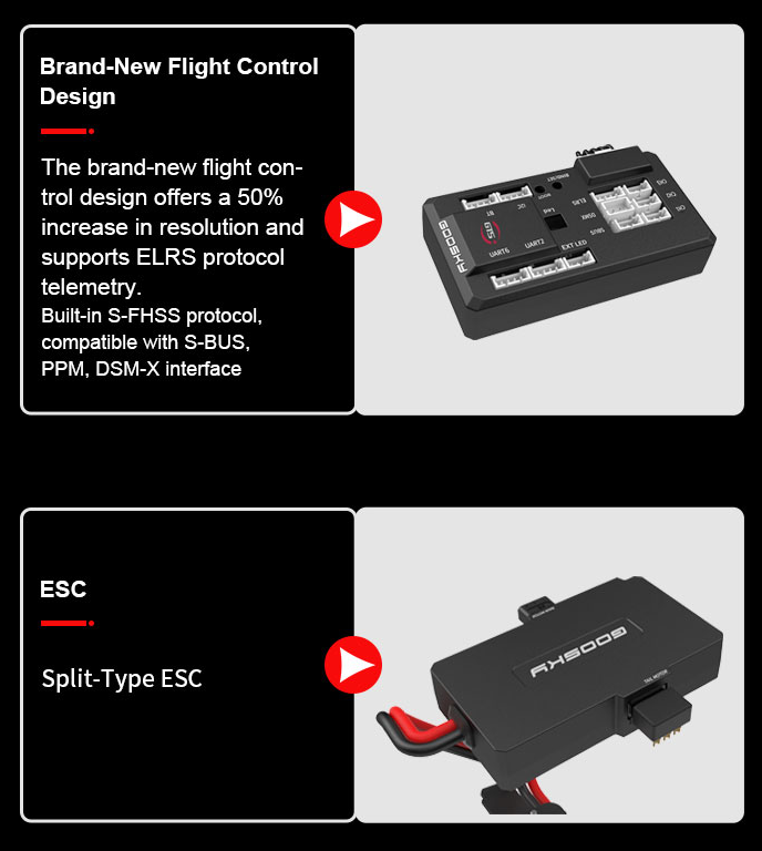 Miniatyrbild: Goosky S2Max Purple RTF
