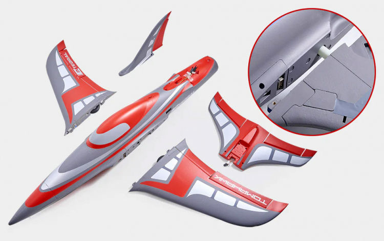 Pikkukuva: Integral 1060 EDF (80mm) PNP Red