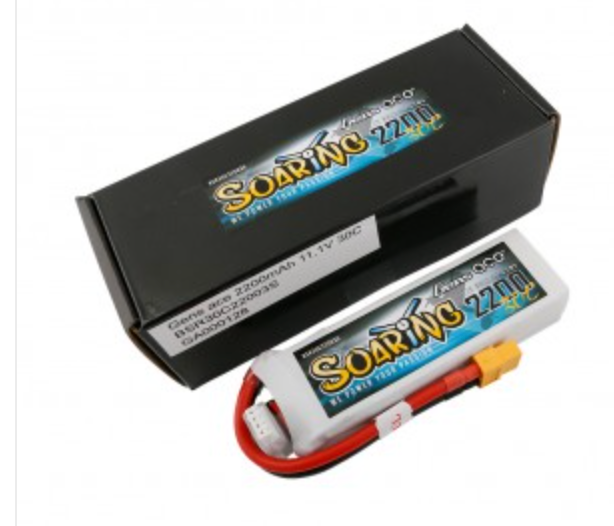 Thumbnail: Gens Ace Soaring 2200mAh 30C 3S1P