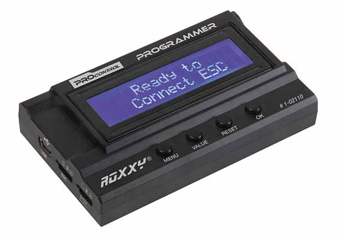 Multiplex ROXXY PROcontrol programmerare