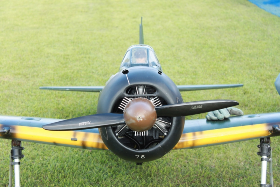 Pikkukuva: Saito FG-90R3 4-tahti bensiini moottori