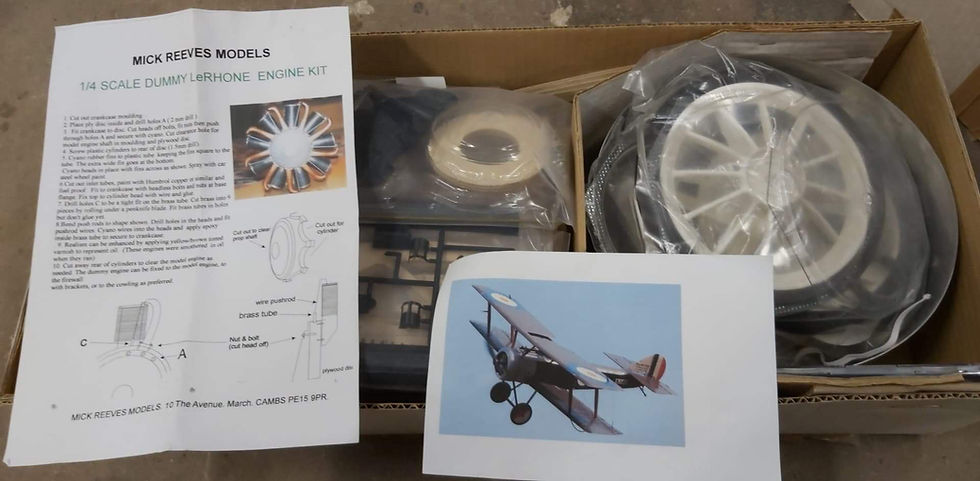 Pikkukuva: Sopwith Camel 1/4 Full kit