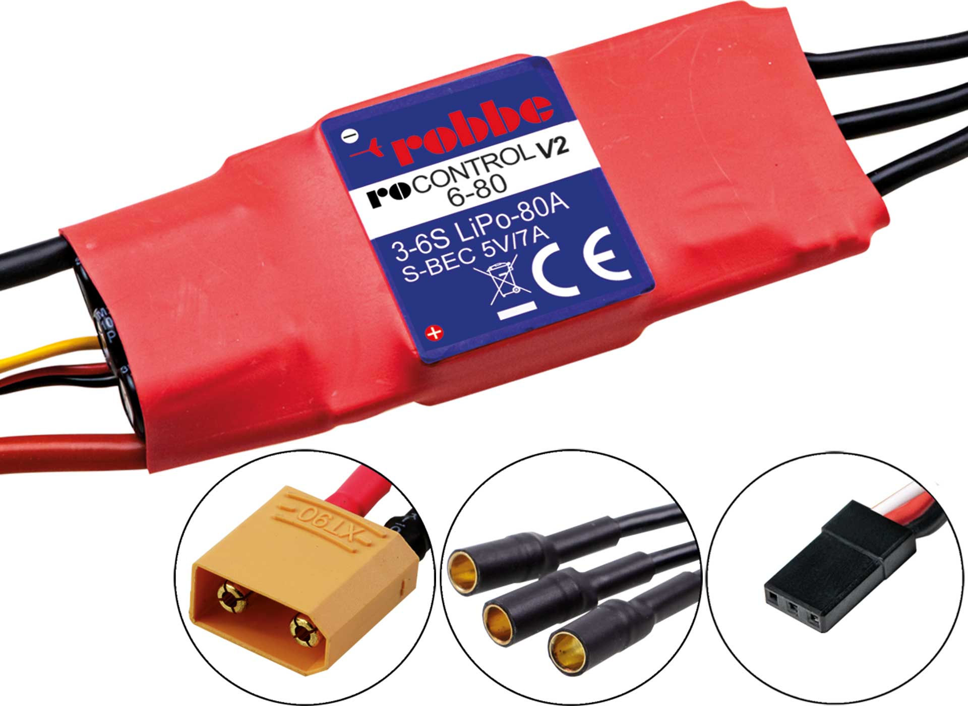 RO-Control 6-80 V2 5V/7A BEC