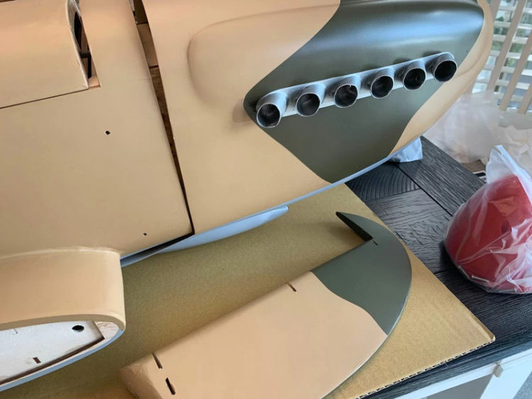 Thumbnail: Spitfire 2195mm 50-55cc Gas EP-Retracts ARF