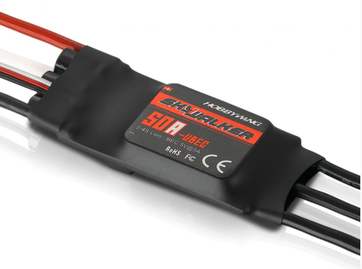 SkyWalker 50A ESC UBEC 3-4S