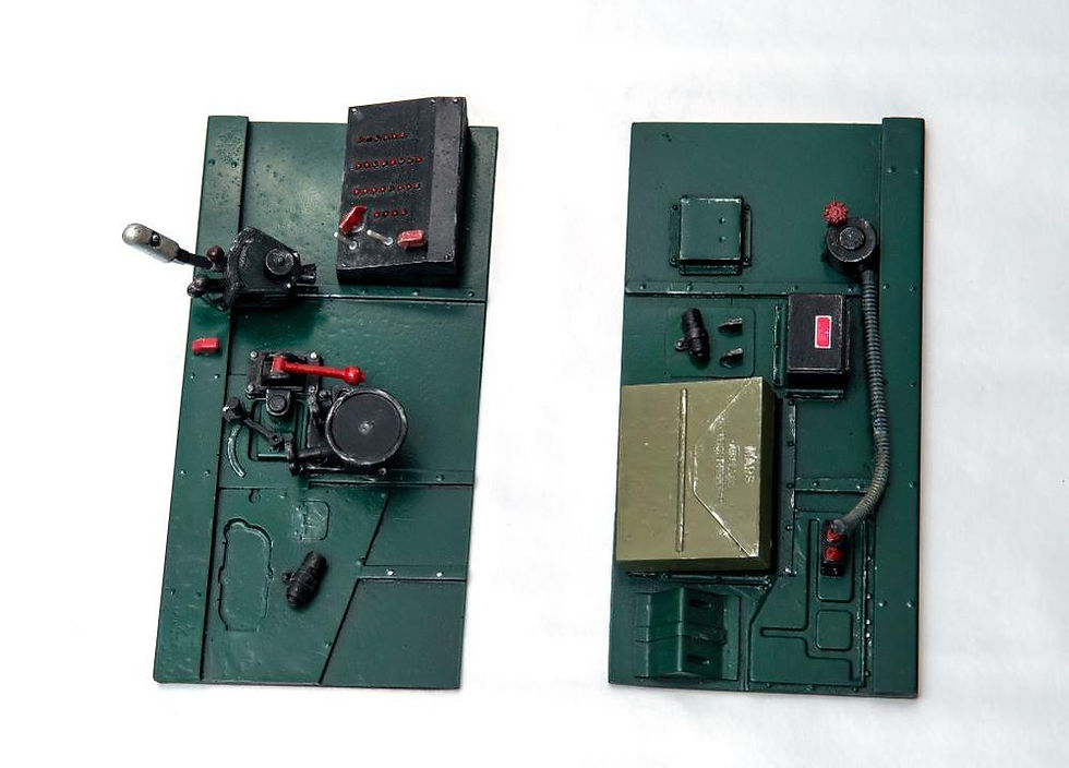 Miniatyrbild: P-47 Cockpit kit 1/5