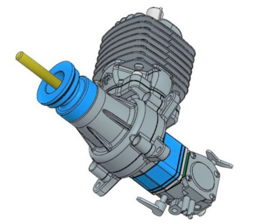Thumbnail: GP 38 moottori elektronisella sytytyksellä