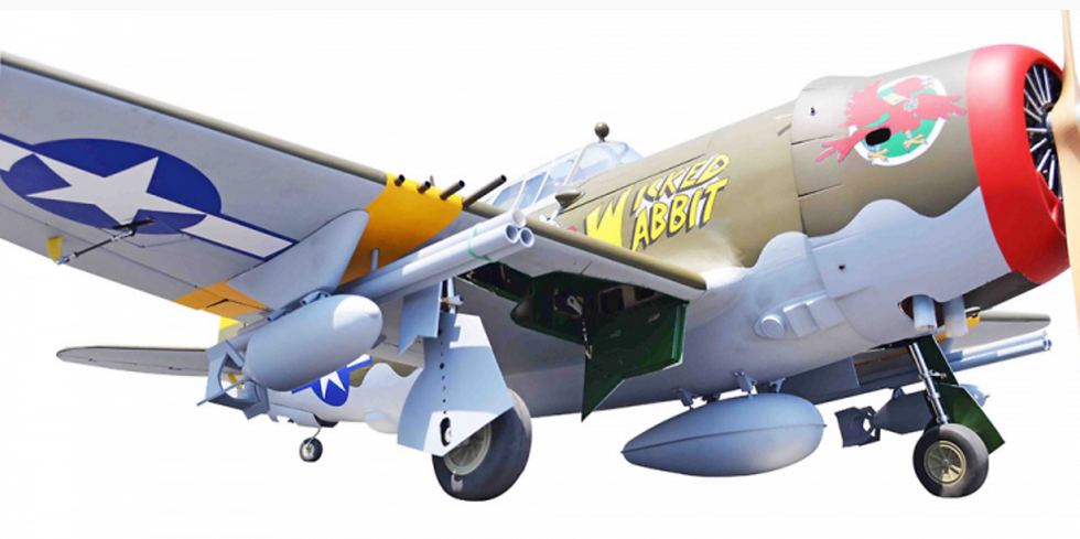 Thumbnail: P-47 Razorback Giant Scale 50-61cc Gas ARF