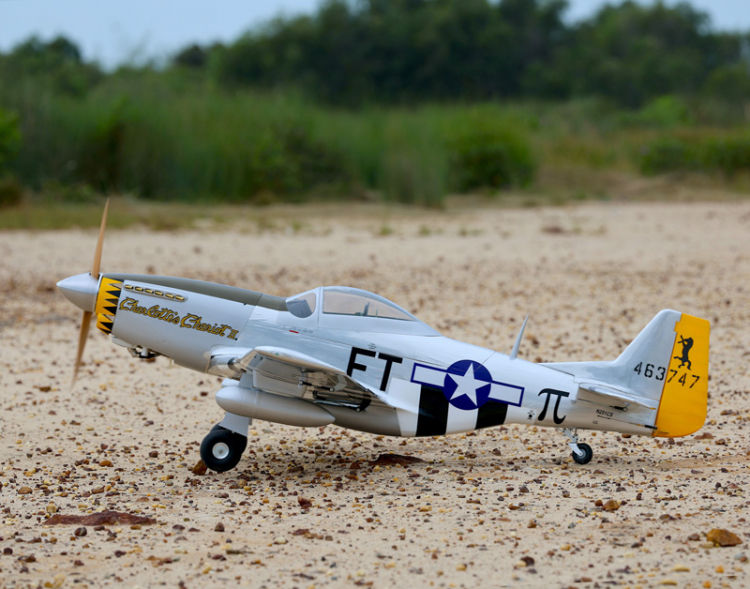 Thumbnail: P-51D Charolotte´s Chariot II 35cc 180cm Electric Retracts