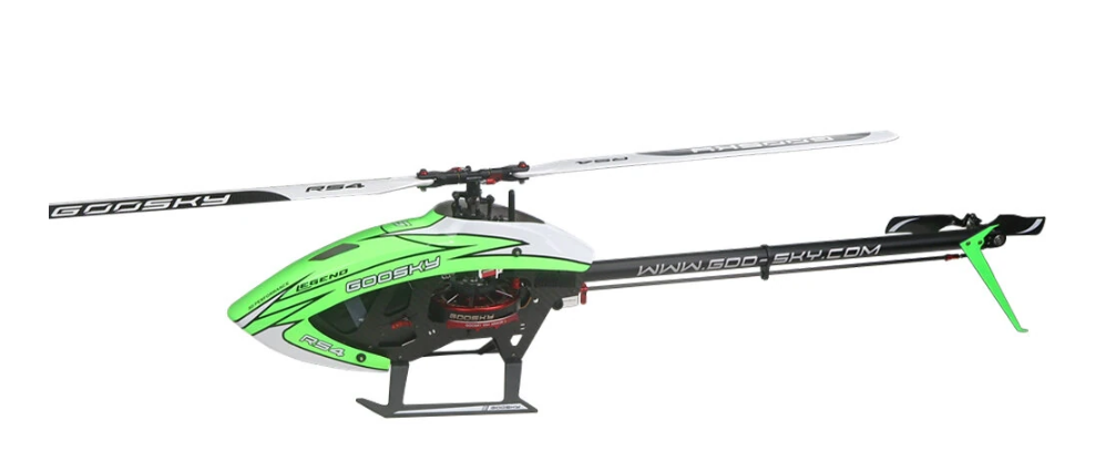 Goosky Legend RS4 Venom Helicopter Combo Green