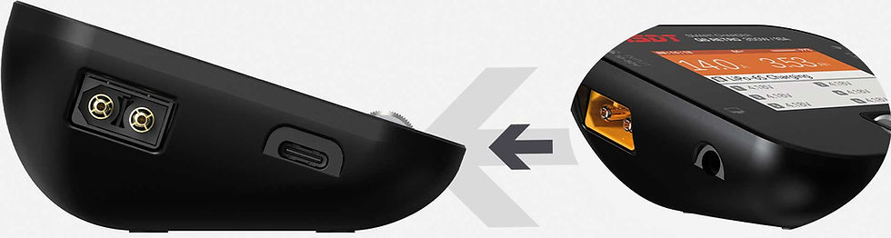 Miniatyrbild: ISDT Q6 Retro power input