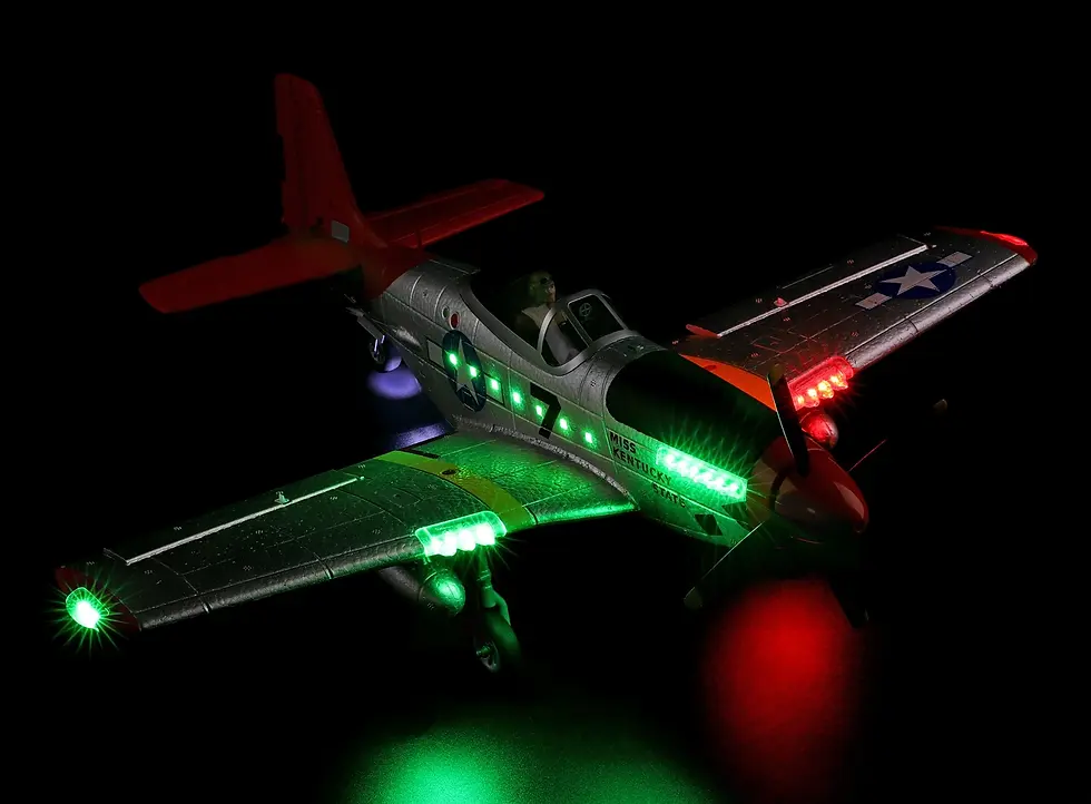 Pikkukuva: P51 Mustang Warbird 560mm RTF