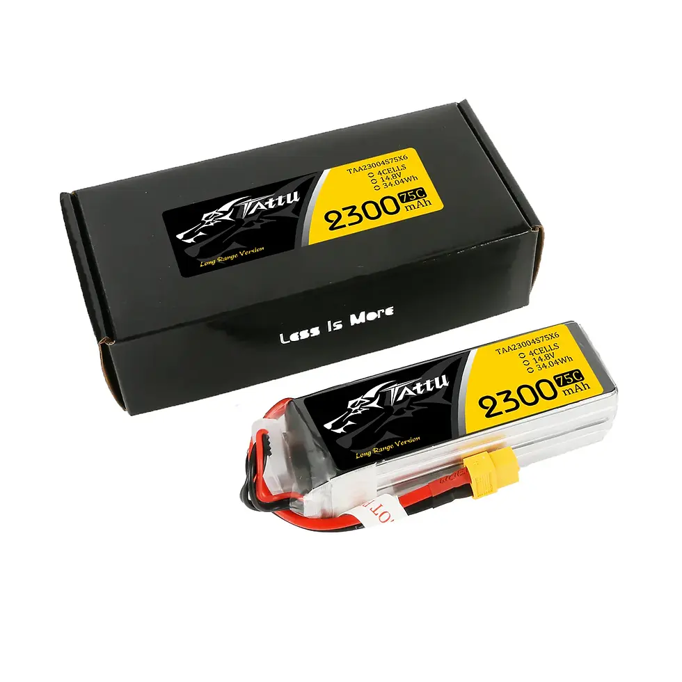 Miniatyrbild: TATTU 4S 2300mAh 75C XT60