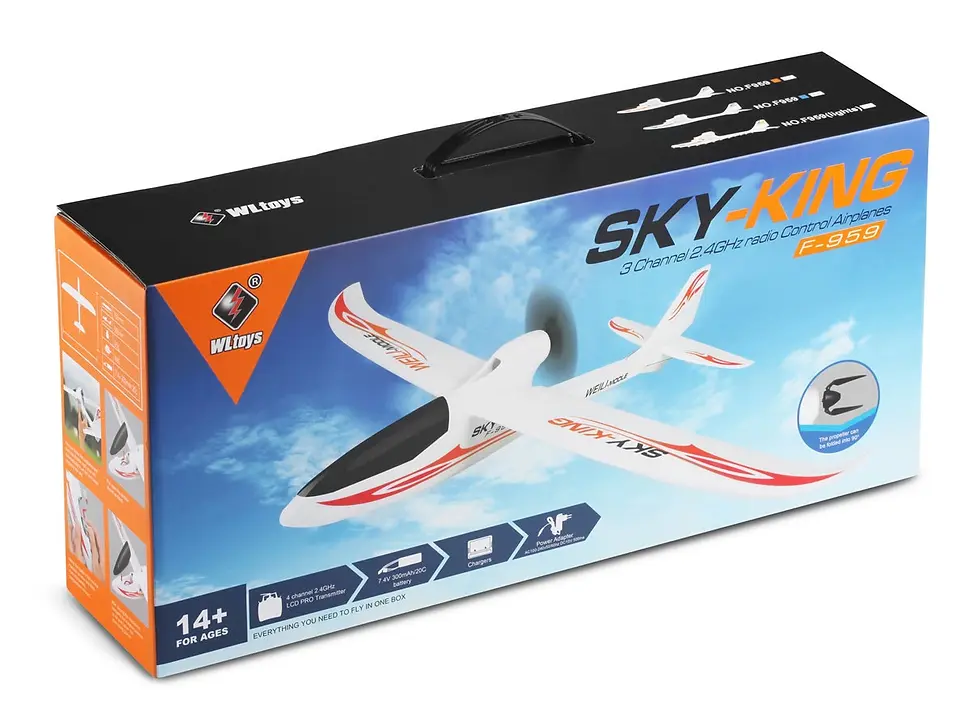 Thumbnail: F959S Glider 750mm RTF