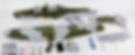 All items that are included in the Seagull models Super Tucano ARF plane