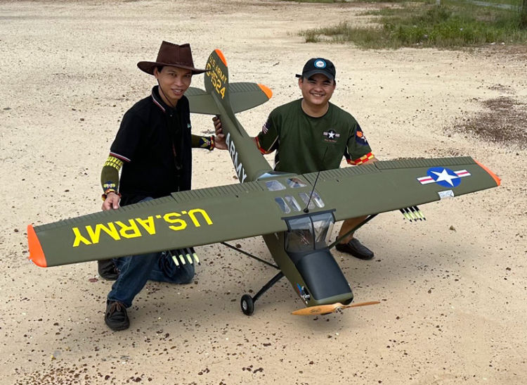 Thumbnail: Cessna L-19A Bird Dog 2502mm 35-40cc