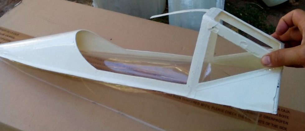 Thumbnail: Focke-Wulf 190 A8 1/4 Scale model Composite Fuselage