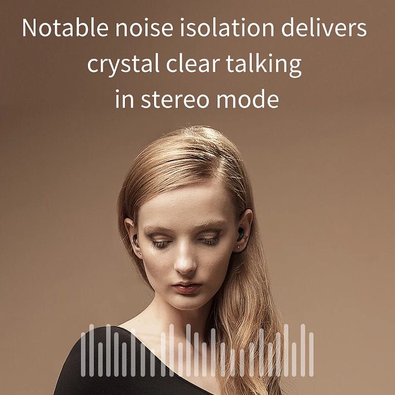 Thumbnail: QCY T1C True Wireless Smart Earbud  5.0 Headphone HiFi Headset Earphones