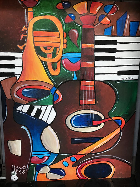 Original artwork in Guitar48 store