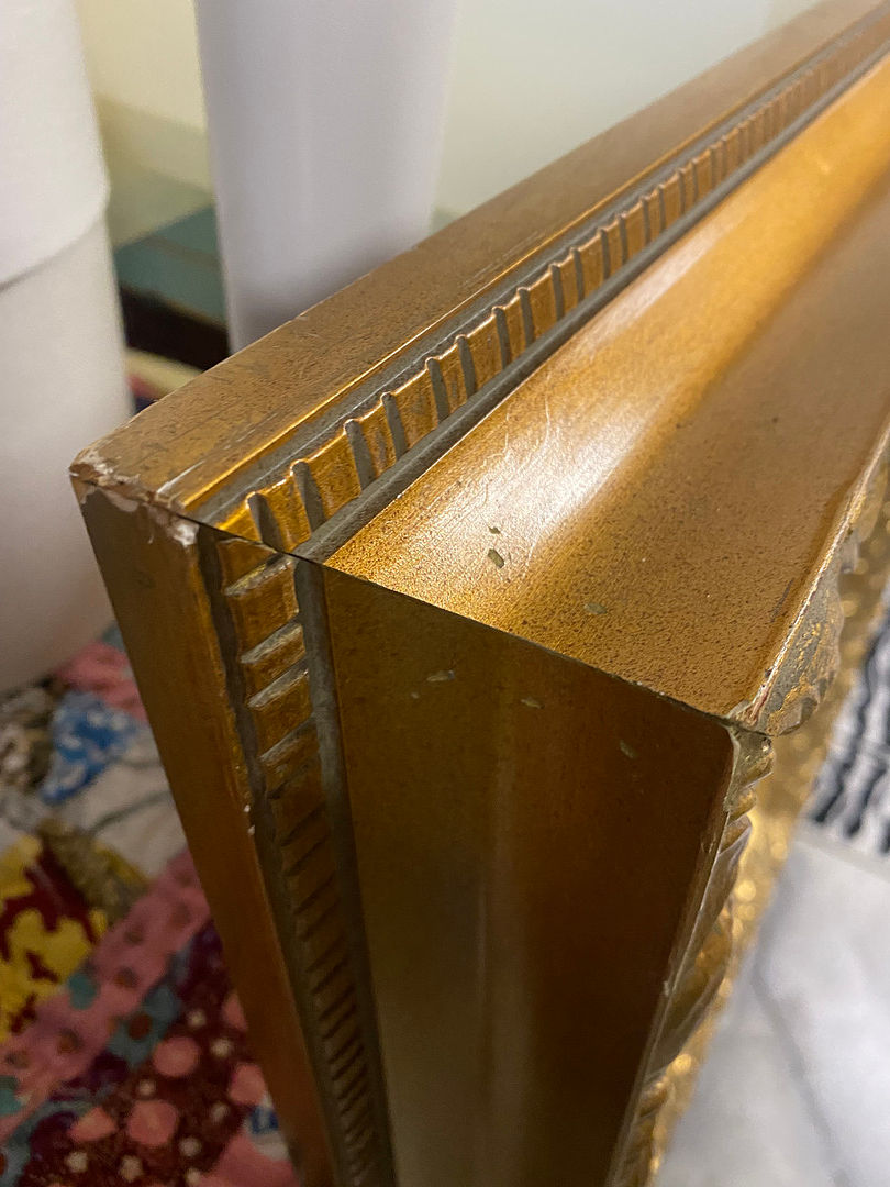 Thumbnail: Gilt Antique Mirror