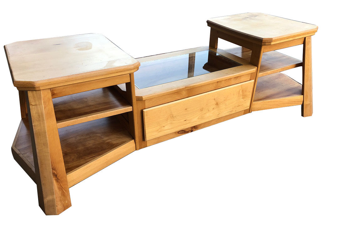 Maple and Alder Wood Coffee Table