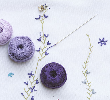 Collezione filato viola