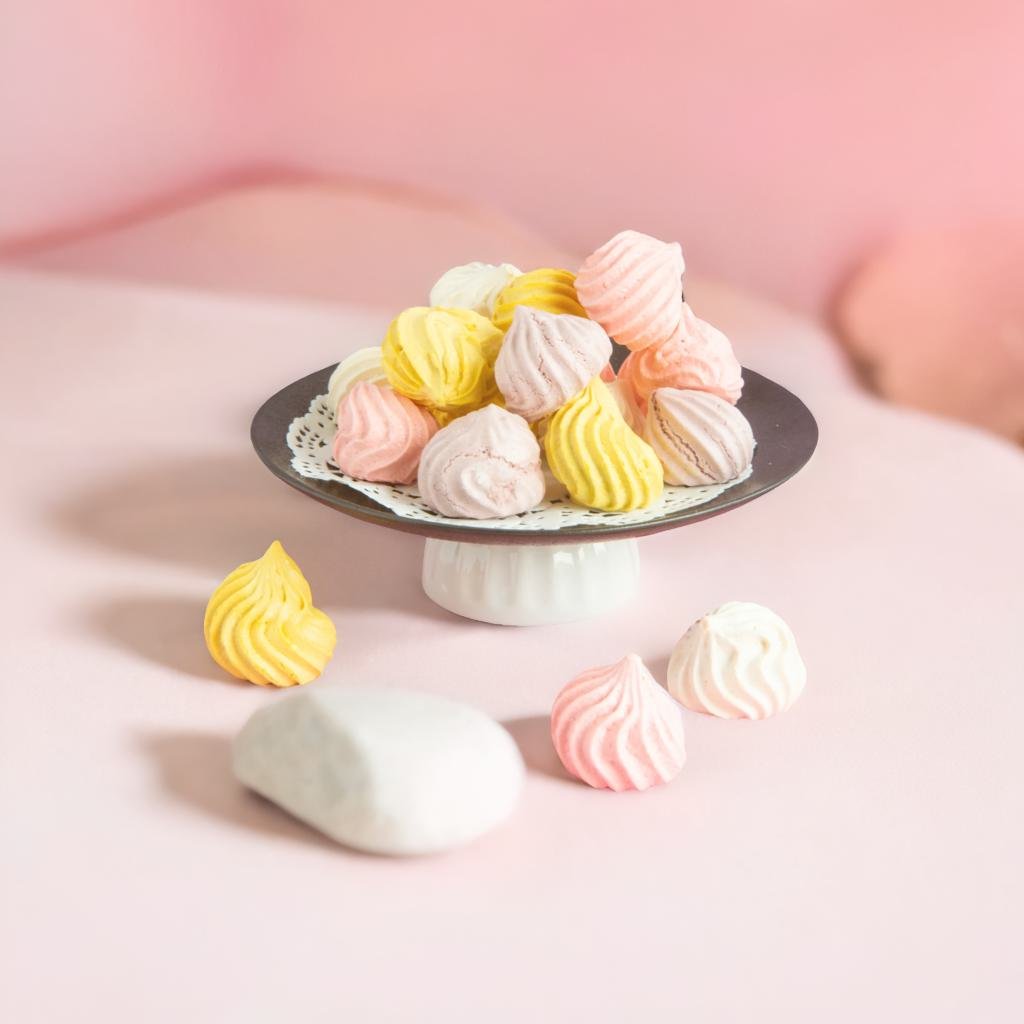 Meringues aux fruits