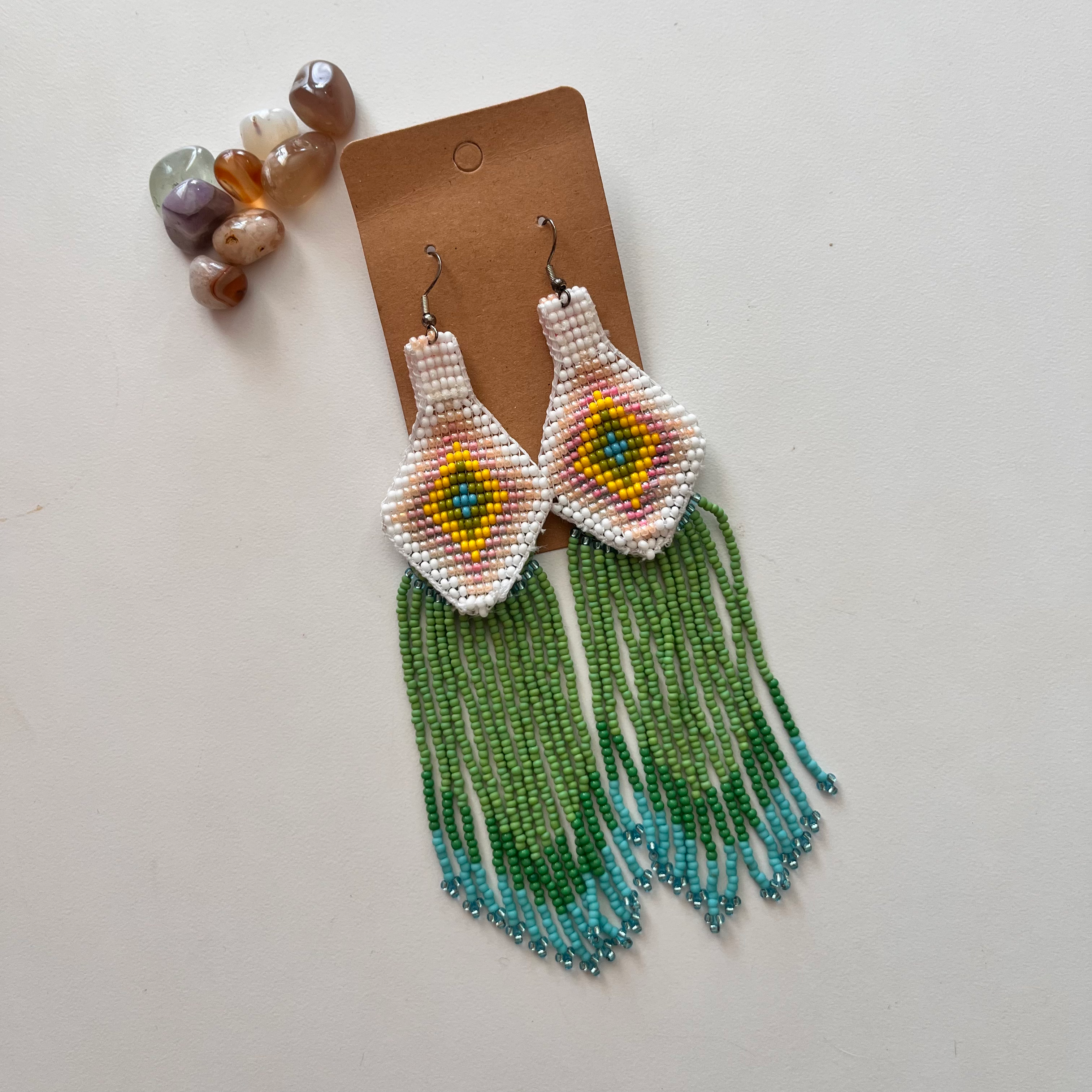 Triángulos de la Naturaleza Earrings