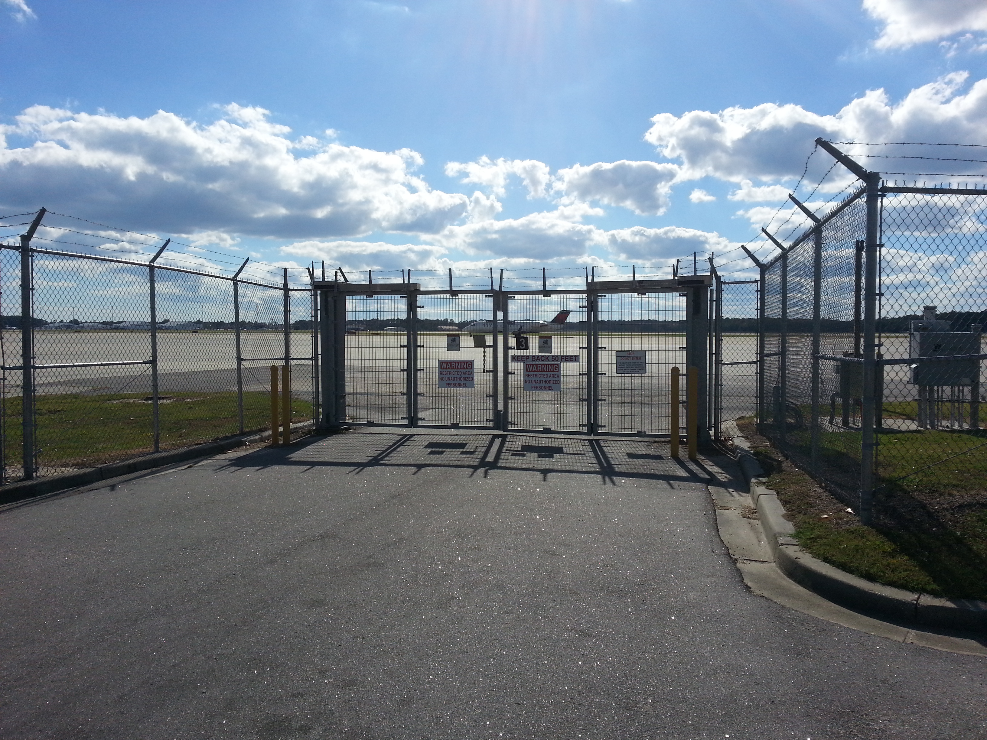 Security Fence Airport Wilmington NC