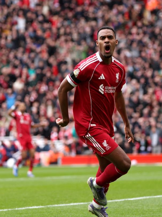 Ryan Gravenberch derby strike up for Premier League Goal of the Month