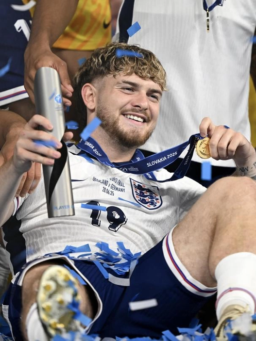 Harvey Elliott named Player of the Tournament at U21 Euros