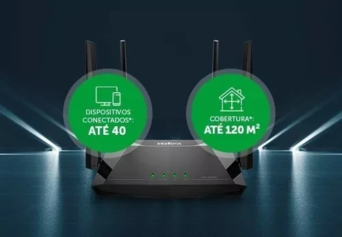Roteador Wi-fi 5 W5-1200g Dual Band Ac 1200mbps Intelbras