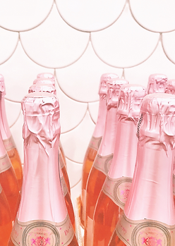 Enjoy a glass of Bubbly with your service!
