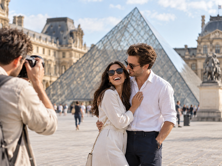 vacation photography paris louvre