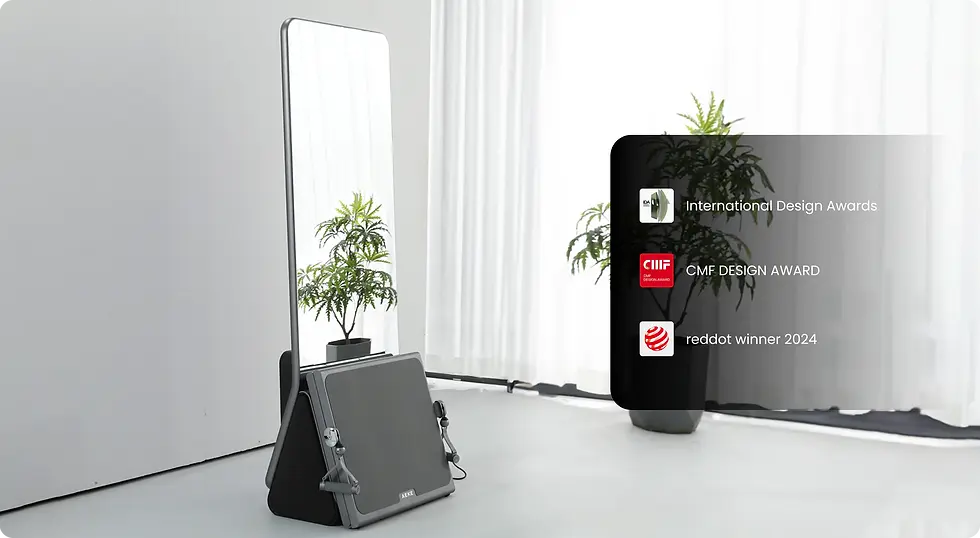 Das AEKE K1 System im zusammengeklappten Zustand