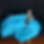 Thumbnail: Passion Flag Turquoise Silk hand dyed praise and worship flags