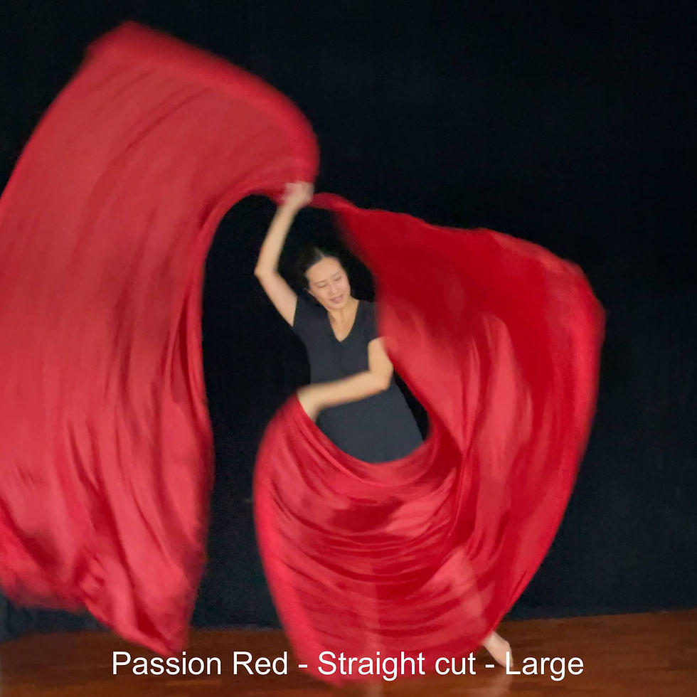 Passsion Flag Passion Red Silk Flags Large