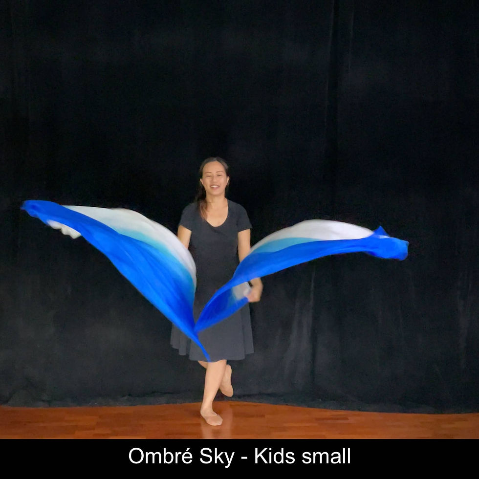 Thumbnail: Passion Flag Ombre Sky kids small flag