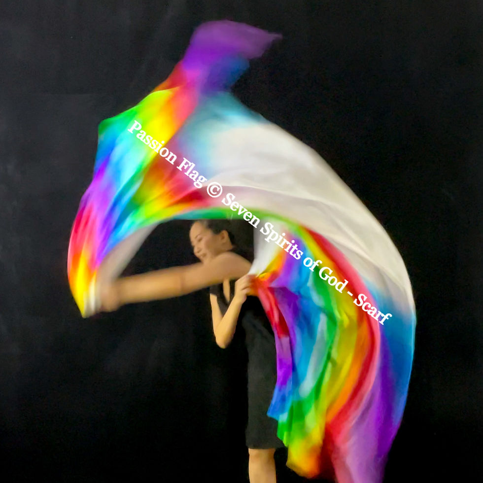 Thumbnail: Seven Spirits of God Scarf - Artisan Collection