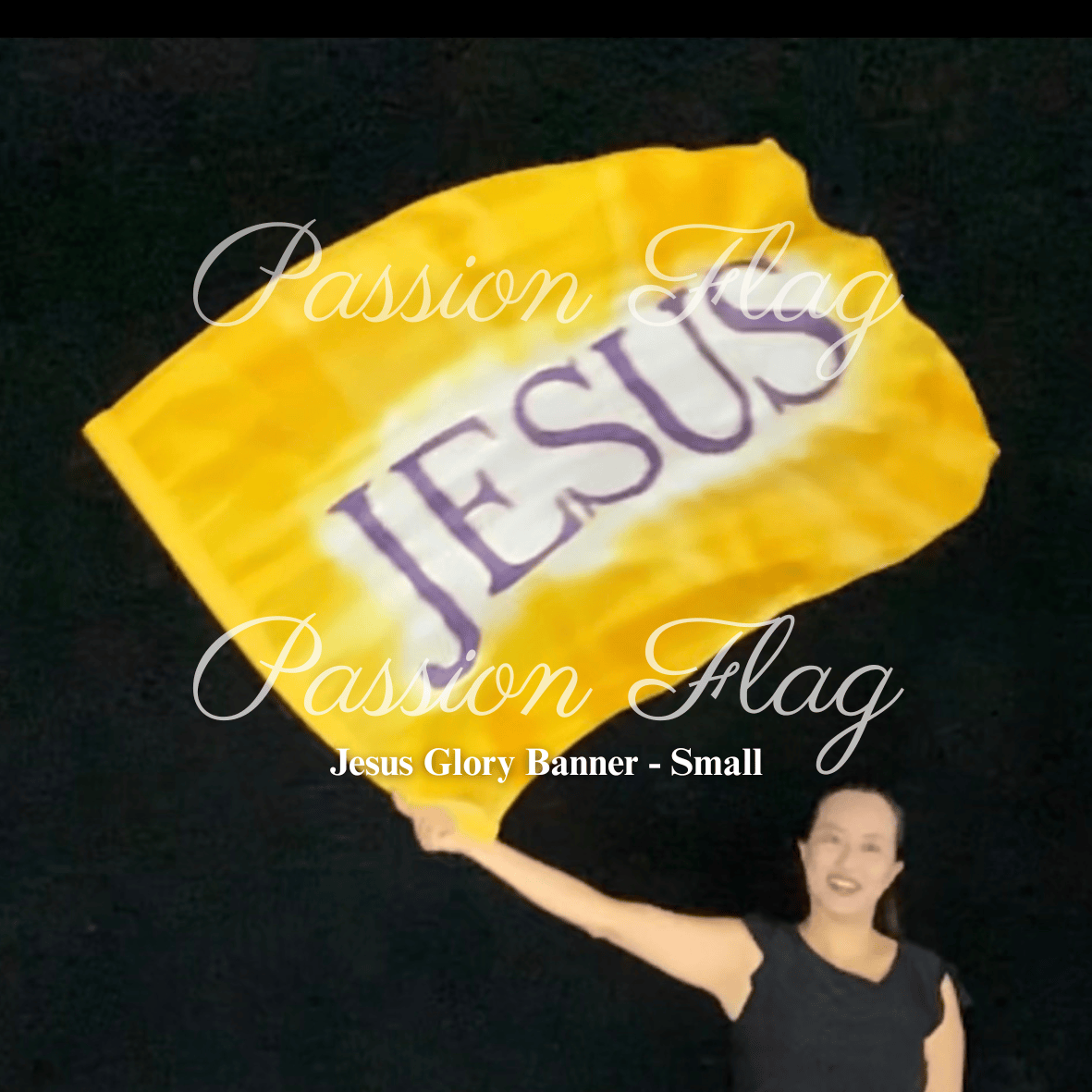 Jesus Glory Banner small size banners for kids, small spaces