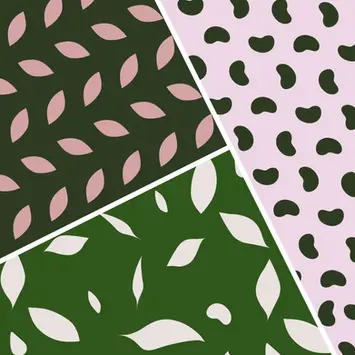 Pattern designs for a garden designer