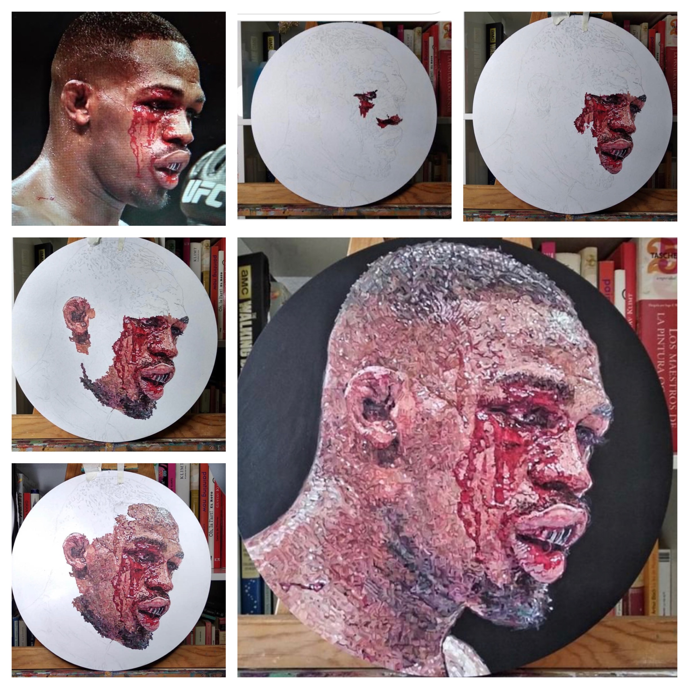 "Self Portrait" Jon Jones UFC