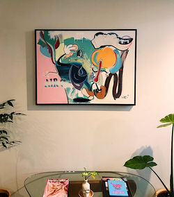 "It's Hot in Here" - on wall