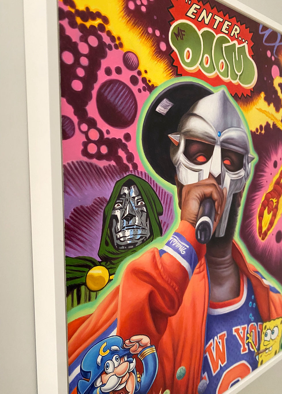 Thumbnail: Alex Gross - "ENTER MF DOOM" framed
