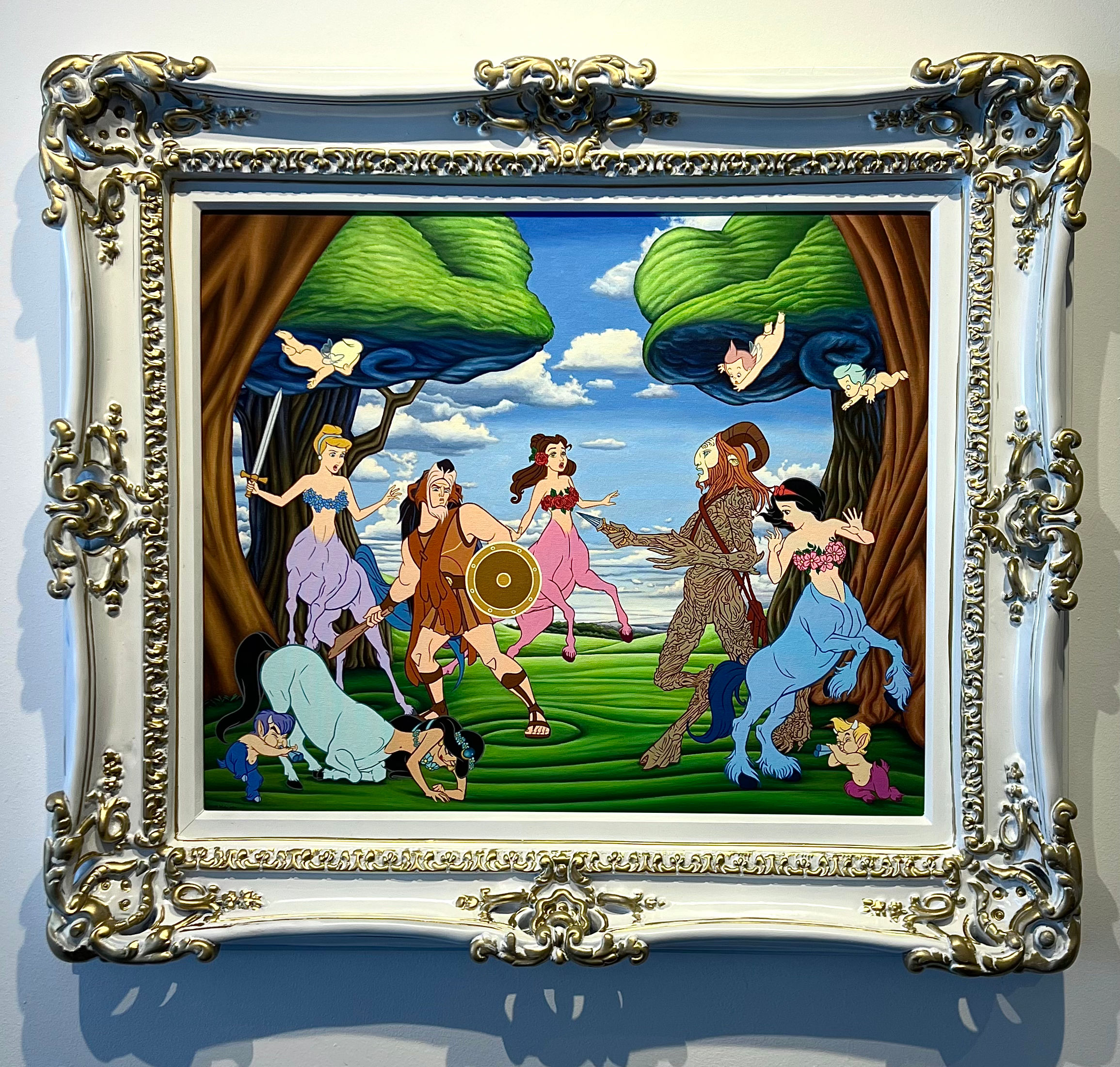 Jose Rodolfo Loaiza Ontiveros - “Savage Glory” framed