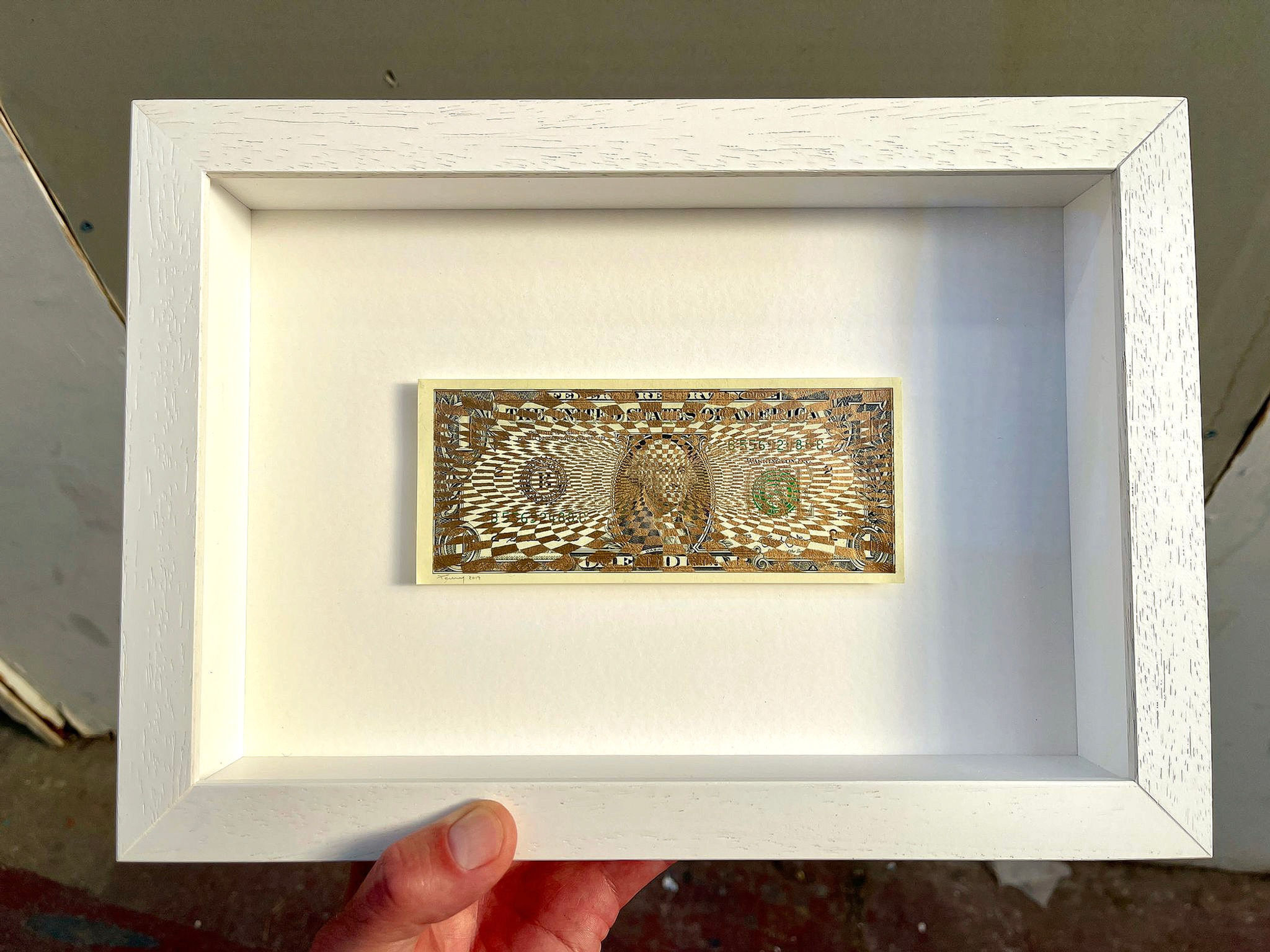 Penny - "Just an Illusion Gold" Framed (1/1)